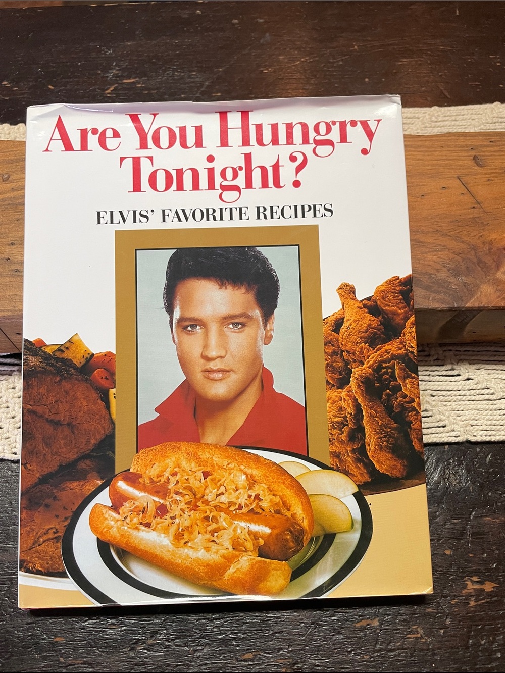 Metrobooks Elvis Presley Are You Hungry Tonight Cookbook.